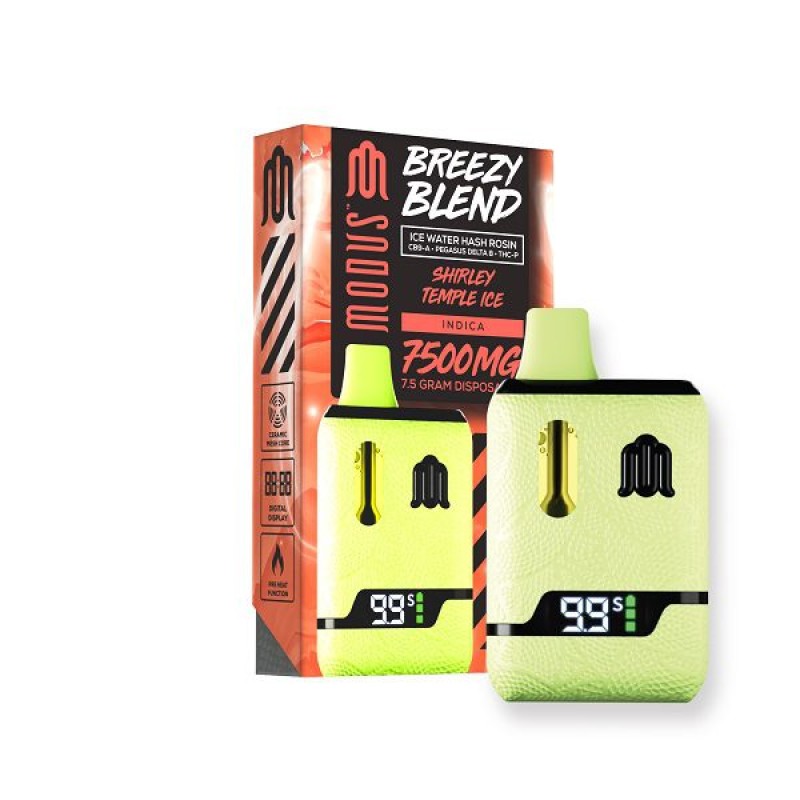 MODUS BREEZY BLEND 7500MG/5CT- SHIRLEY TEMPLE ICE (I)