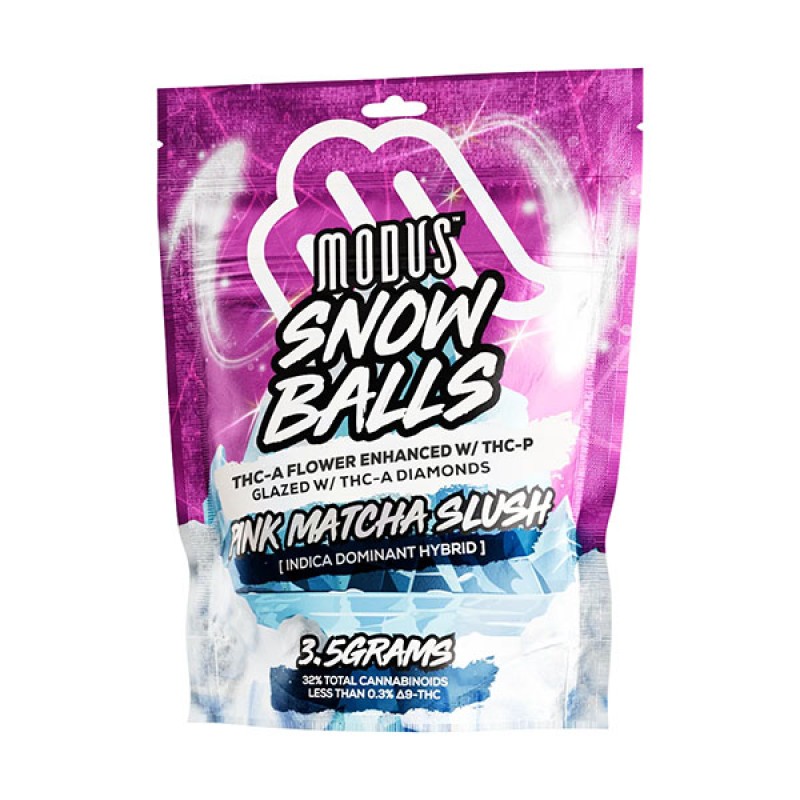 MODUS SNOWBALL FLOWER 3.5G- PINK MATCHA SLUSH