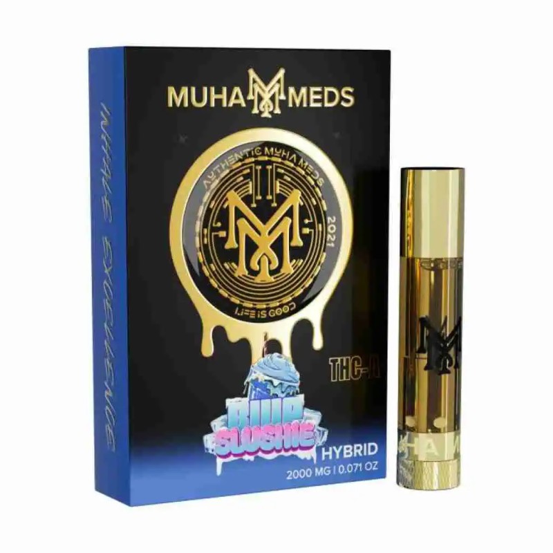 MUHA MEDS 2G THC-A CARTRIDGE - BLUE SLUSHIE (H)