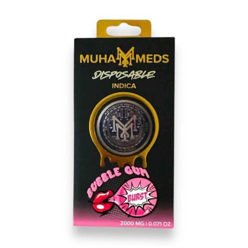 MUHA MEDS 2G THC-A CARTRIDGE - BUBBLEGUM BURST (I)