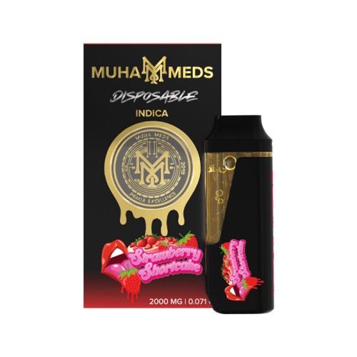 MUHA MEDS 2G THC-A CARTRIDGE - STRAWBERRY SHORTCAKE (I)