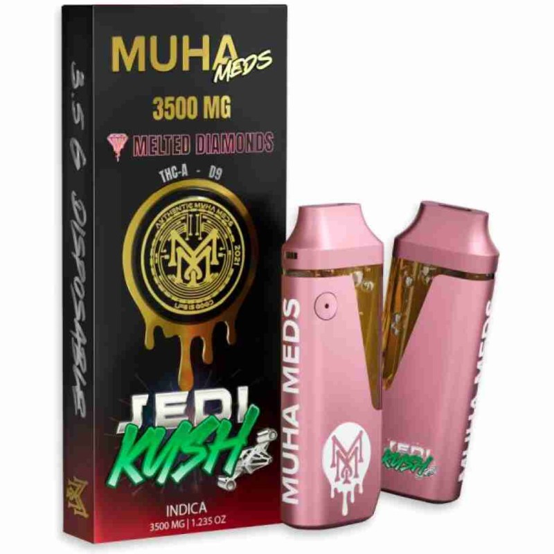 MUHA MEDS DISPO MELTED DIAMONDS 3.5G- JEDI KUSH (I)