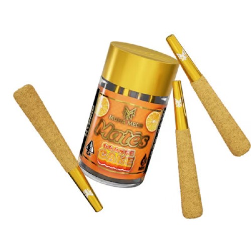 MUHA MEDS MATES PRE ROLLS THC-A - ORANGE CAKE (H)