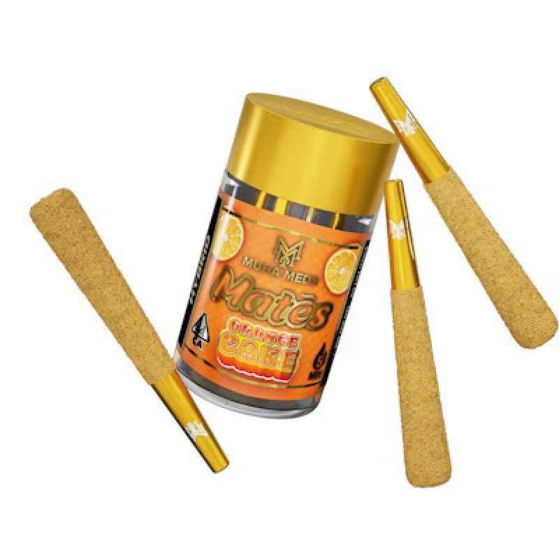 MUHA MEDS MATES PRE ROLLS THC-A - ORANGE CAKE (H)