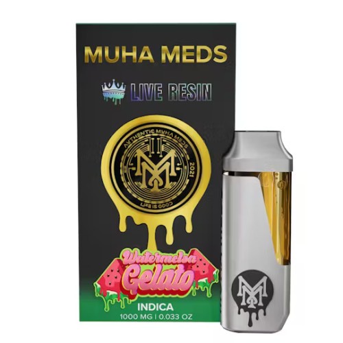MUHA MEDS 2G THC-A CARTRIDGE - WATERMELON GELATO (I)