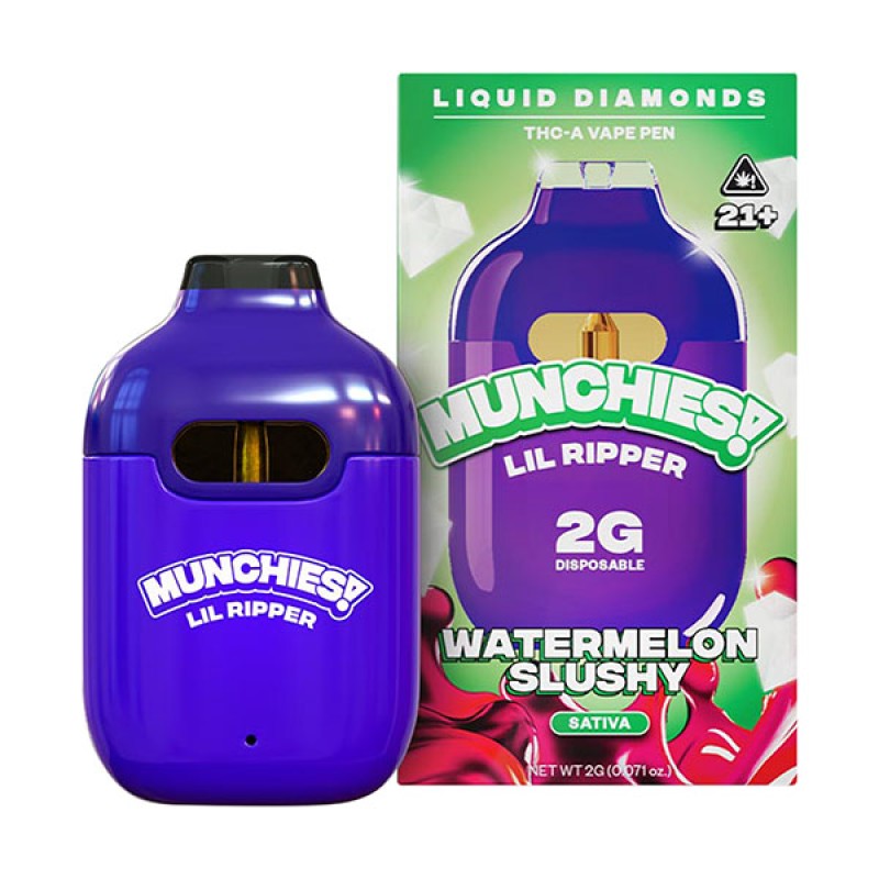 MUNCHIES LIL RIPPER 2G THCA VAPE PEN- WATERMELON SLUSHY (S)