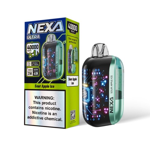NEXA ULTRA 50000 PUFFS - SOUR APPLE ICE