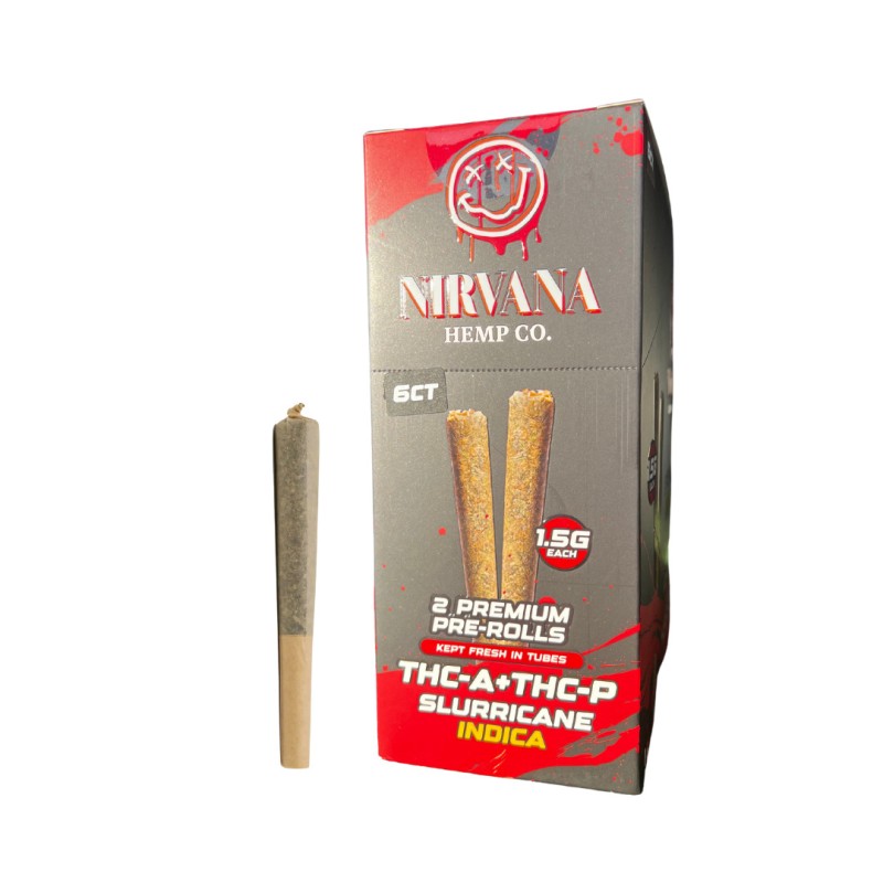 NIRVANA HEMP CO 1.5G PRE ROLLS- SLURRICANE (I)