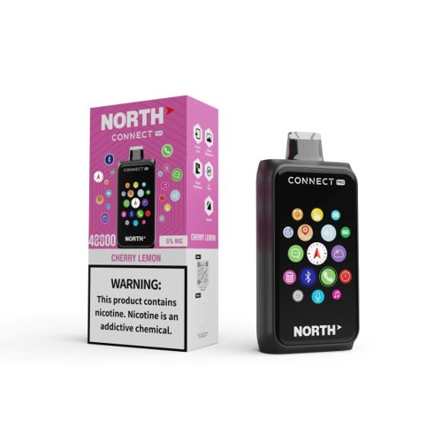 NORTH CONNECT 40000 PUFFS - CHERRY LEMON
