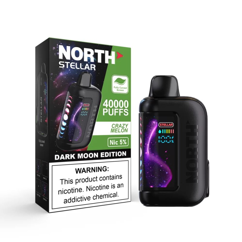 NORTH STELLAR DARK MOON EDITION 40000 PUFFS - CRAZY MELON