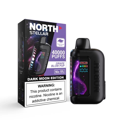 NORTH STELLAR DARK MOON EDITION 40000 PUFFS - GRAPE BLOW POP