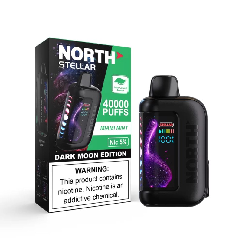 NORTH STELLAR DARK MOON EDITION 40000 PUFFS - MIAMI MINT