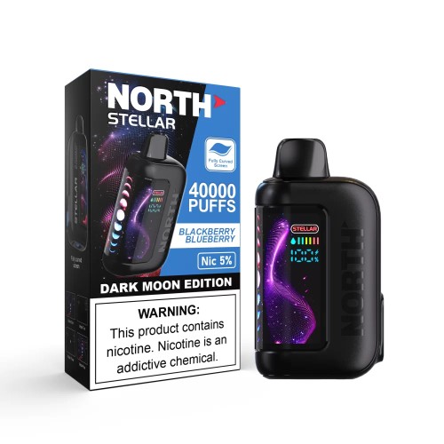 NORTH STELLAR DARK MOON EDITION 40000 PUFFS - BLACKBERRY BLUEBERRY