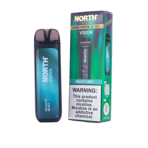 NORTH VISION 15000 PUFFS - MIGHTY MINT