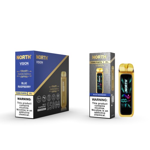 NORTH VISION HABIBI EDITION 15000 PUFFS - BLUE RASPBERRY