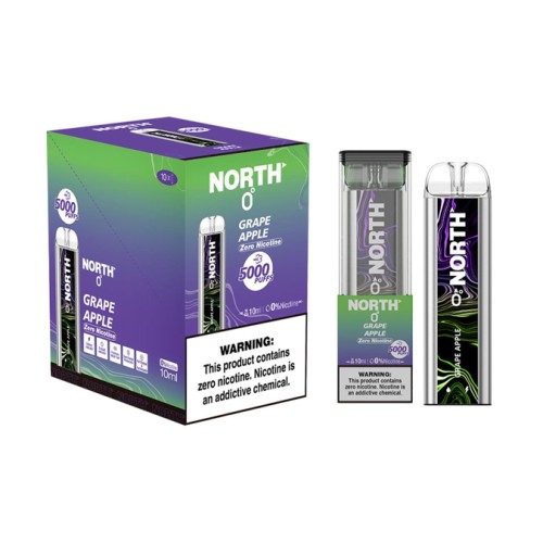 NORTH ZERO 5000 PUFF- GRAPE APPLE