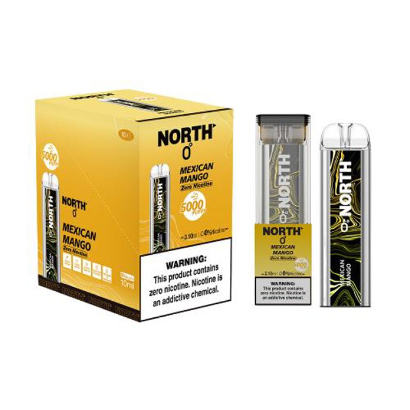 NORTH ZERO 5000 PUFF- MEXICO MANGO