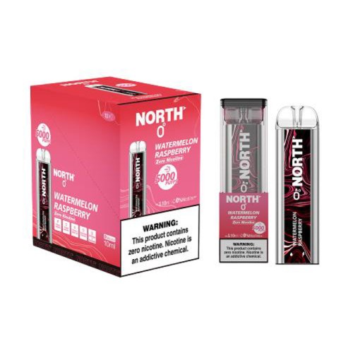NORTH ZERO 5000 PUFF- WATERMELON RASPBERRY