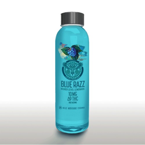 OCHOxs JUICE 100MG DELTA 9 HIGHER KEVEL LEMONADE- BLUE RAZZ