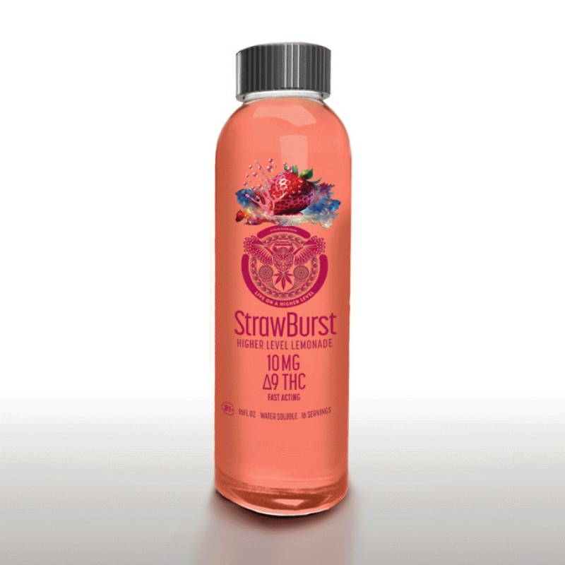OCHOxs JUICE 100MG DELTA 9 HIGHER KEVEL LEMONADE- STRAWBURST