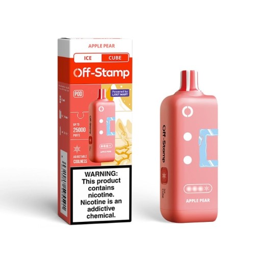 OFF STAMP PODS REFILL 25K ICE EDITION- APPLE PEAR