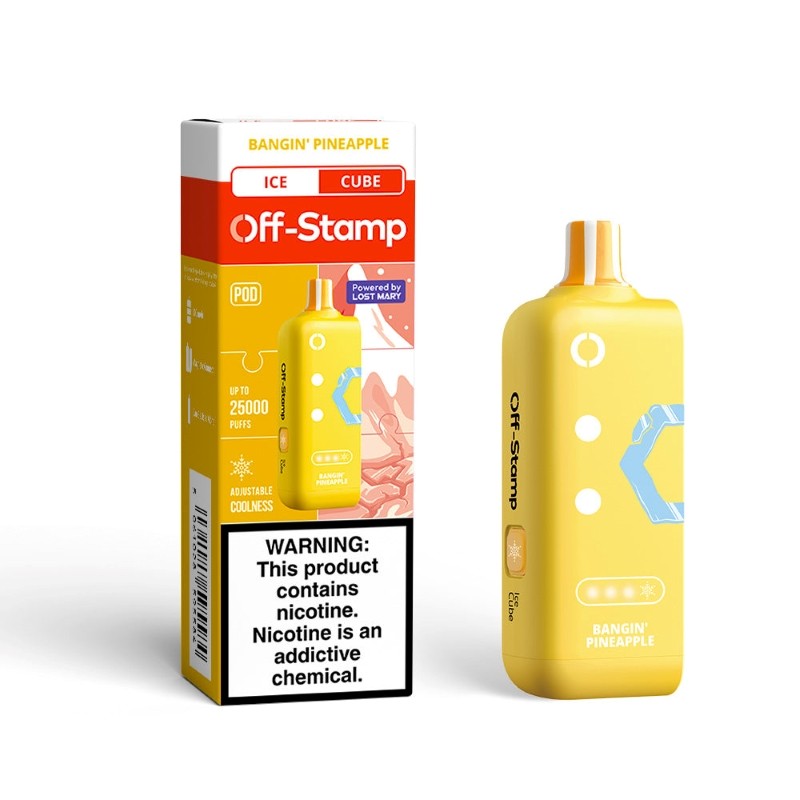 OFF STAMP PODS REFILL 25K ICE EDITION- BANGIN PINEAPPLE
