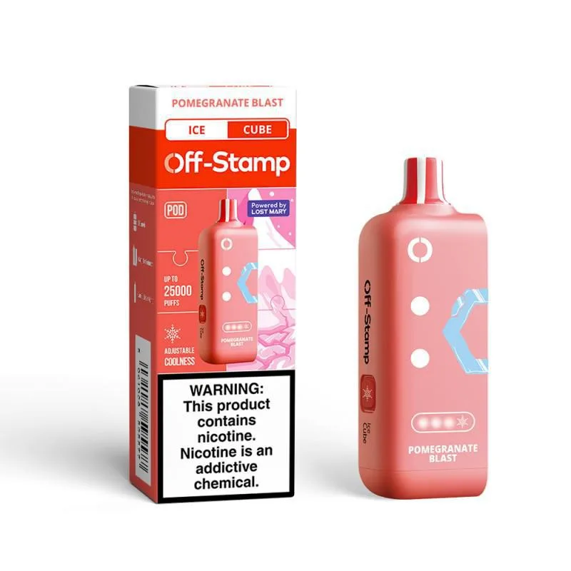 OFF STAMP PODS REFILL 25K ICE EDITION- PROMEGRANATE BLAST