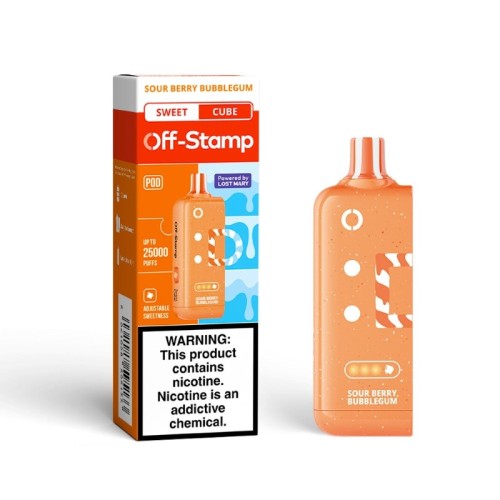 OFF STAMP PODS REFILL 25K SWEET EDITION- SOUR BERRY BUBBLEGUM