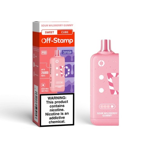 OFF STAMP PODS REFILL 25K SWEET EDITION- SOUR WILDBERRY GUMMY