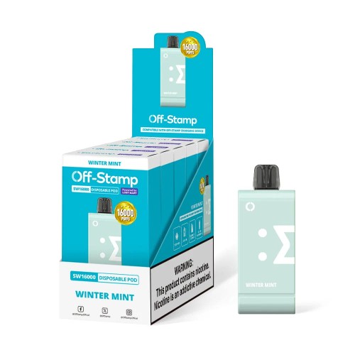OFF STAMP SW16000 PODS - WINTER MINT