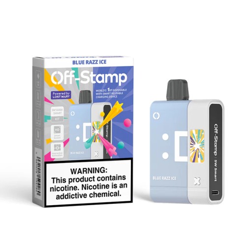 OFF STAMP SW16000 STARTER KIT - BLUE RAZZ ICE