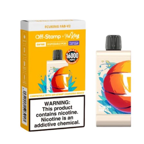 OFF STAMP X POD KING SW16000 PODS - FCUKING FAB V2