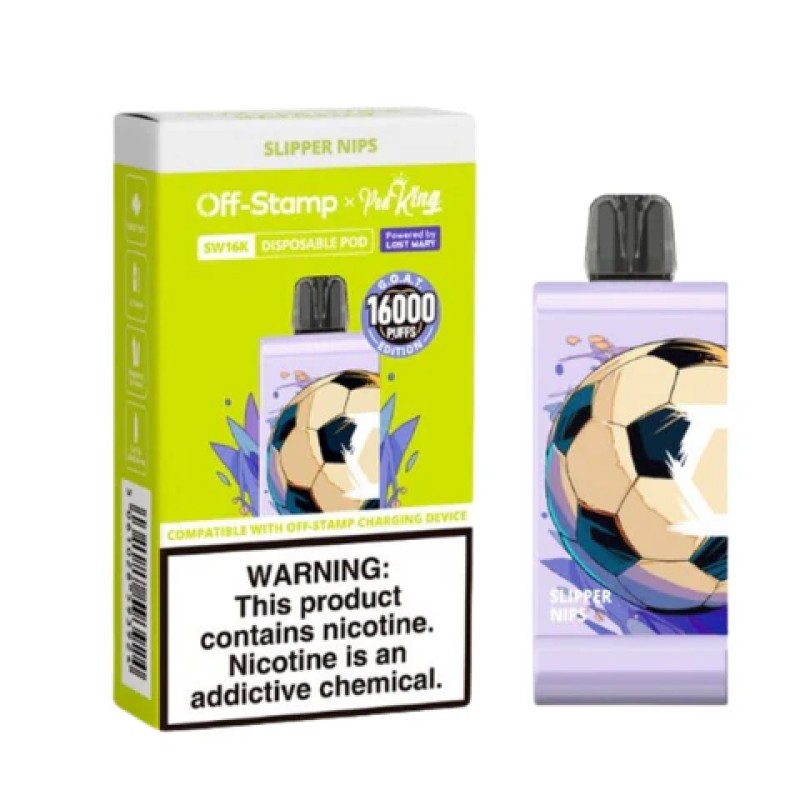 OFF STAMP X POD KING SW16000 PODS - SLIPPERS NIPS