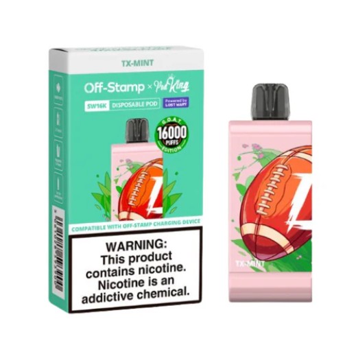 OFF STAMP X POD KING SW16000 PODS - TX-MINT