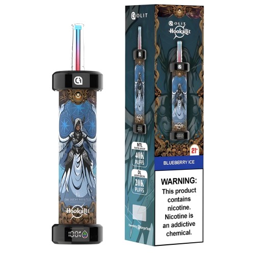 OLIT HOOKALIT 40000 PUFFS DSIPOSABLE - BLUEBERRY ICE