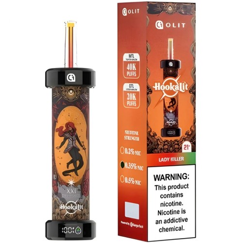 OLIT HOOKALIT 40000 PUFFS DSIPOSABLE - LADY KILLER