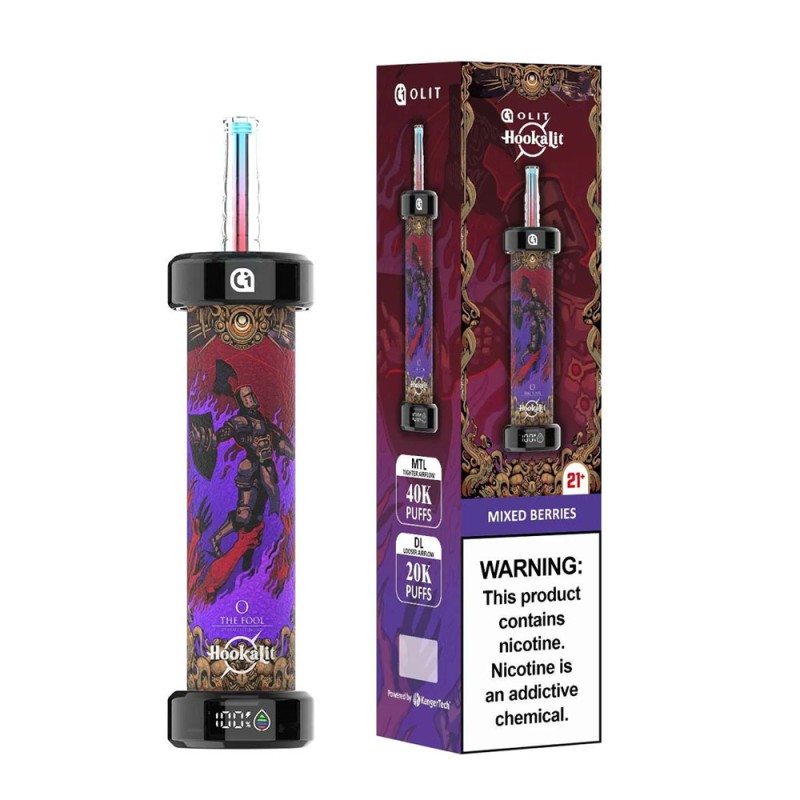 OLIT HOOKALIT 40000 PUFFS DSIPOSABLE - MIXED BERRIES
