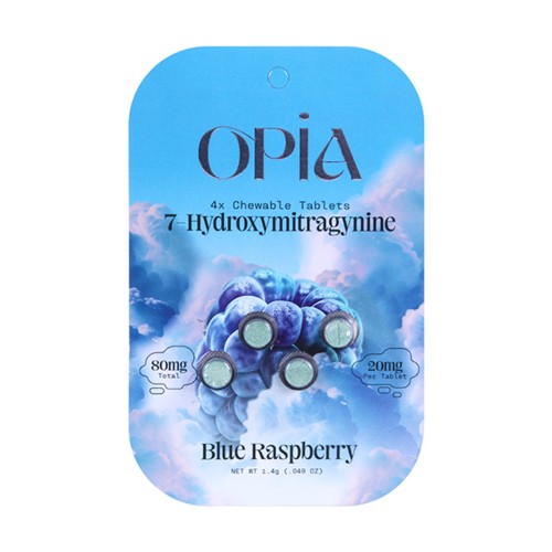 OPIA HYDROXY 30MG 4CT- BLUE RASPBERRY