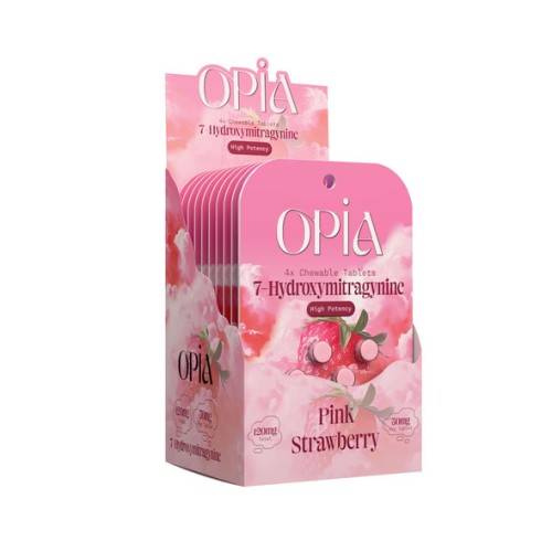 OPIA HYDROXY 30MG 4CT- PINK STRAWBERRY