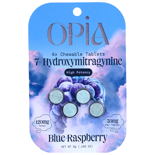 OPIA HYDROXY KRATOM TABLETS 30MG 1CT- BLUE RASPBERRY