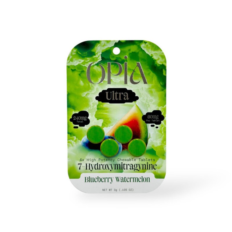 OPIA ULTRA 7 HYDROXY 60MG 4CT- BLUEBERRY WATERMELON