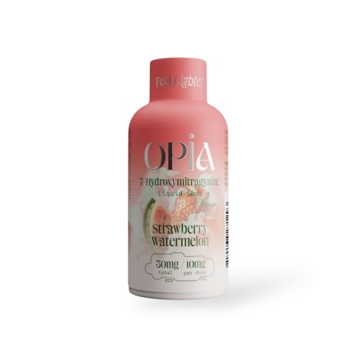 OPIA 7 HYDROXYMILTRAGYNINE SHOTS- STRAWBERRY WATERMELON