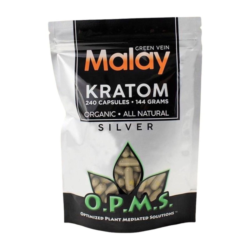 OPMS SILVER C 240CT GREEN VEIN MALAY