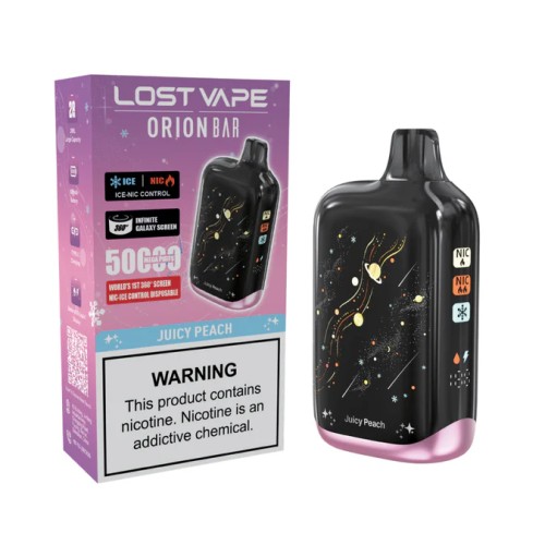ORION BAR LOST VAPE 50K MEGA PUFFS- JUICY PEACH