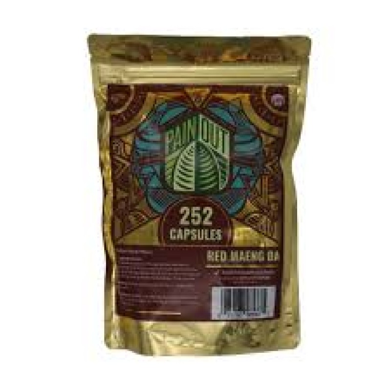 PAIN OUT 252CT CAPSULES- RED MAENG DA