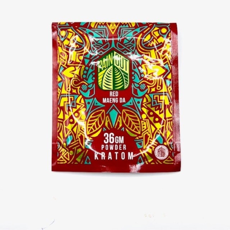 PAIN OUT 36G POWDER KRATOM- RED MAENG DA