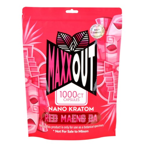 PAIN OUT MAXX 1000CT CAPSULES- RED MAENG DA