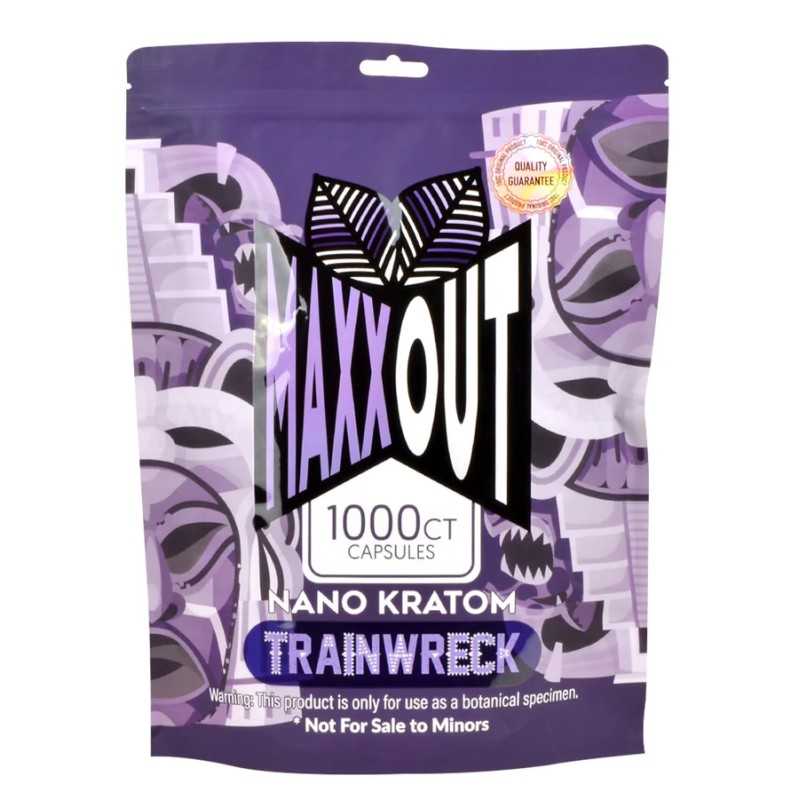 PAIN OUT MAXX 1000CT CAPSULES- TRAINWRECK