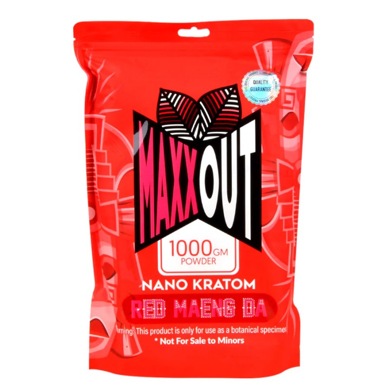 PAIN OUT MAXX 1000G POWDER KRATOM- RED MAENG DA