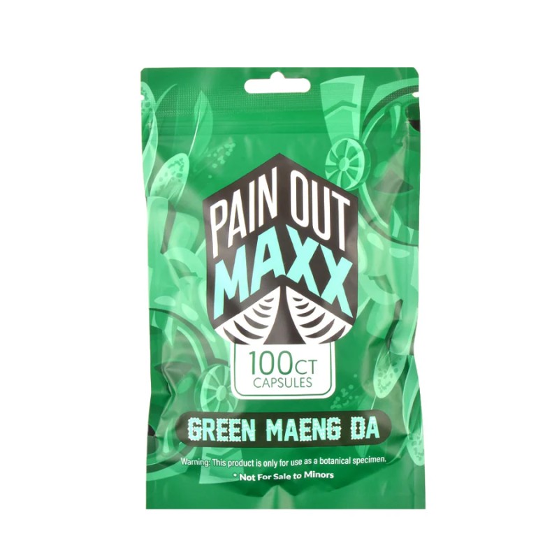 PAIN OUT MAXX 100CT CAPSULES- GREEN MAENG DA